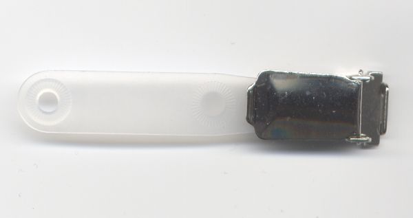 Ausweisclipse, verchromt, Deluxe