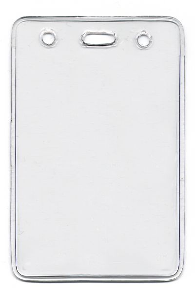 Azonosító kártya tartó (függőleges), 69x105 mm, 0,5 mm