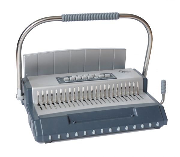 M BINDER - manuelle Bindemaschine für Drahtkamm und Plastikbinderücken