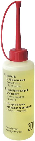 Special oil for shredders a`200 ml