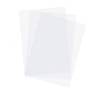 Deckblätter , transparent, hitzebeständig, 0,175 mm, A4 / A3
